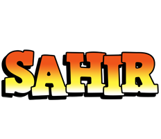 Sahir sunset logo