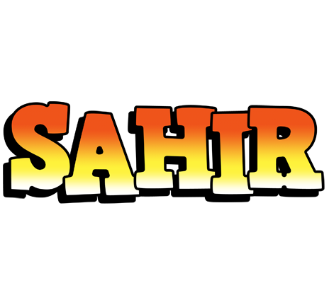 Sahir sunset logo
