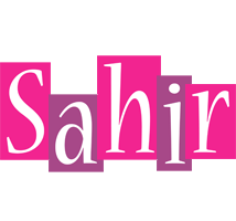 Sahir whine logo