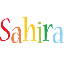 Sahira birthday logo