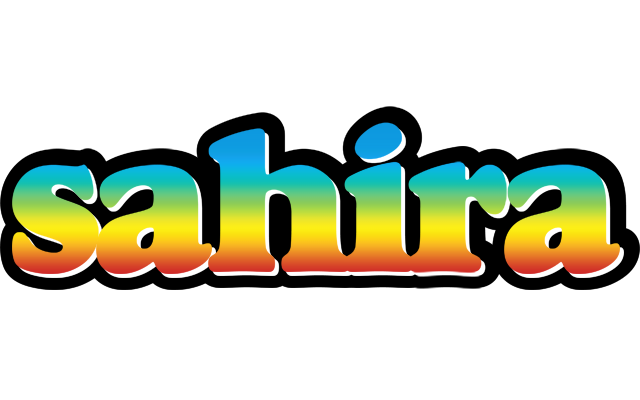 Sahira color logo