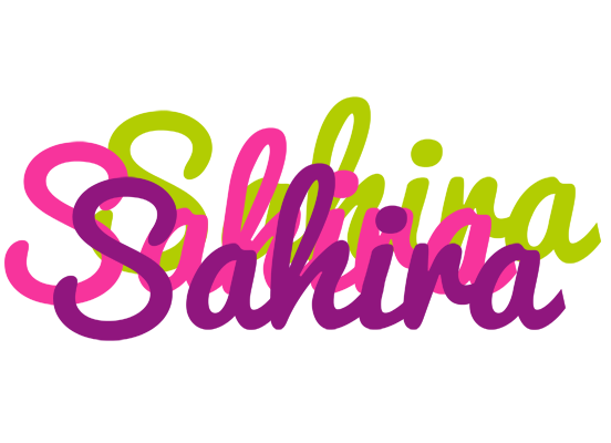 Sahira flowers logo