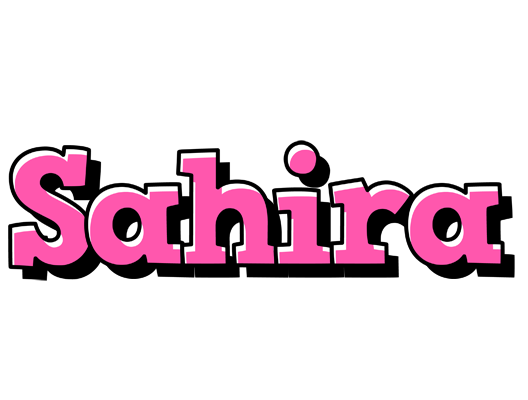 Sahira girlish logo