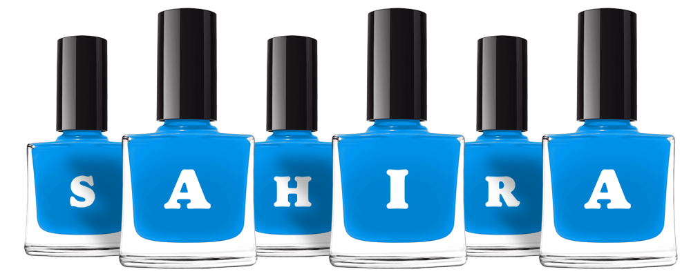 Sahira glossy logo
