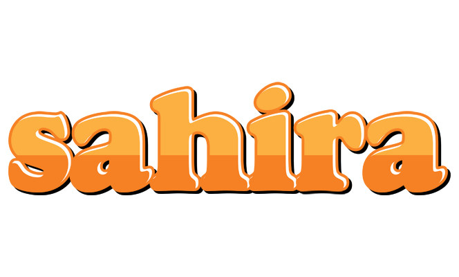 Sahira orange logo