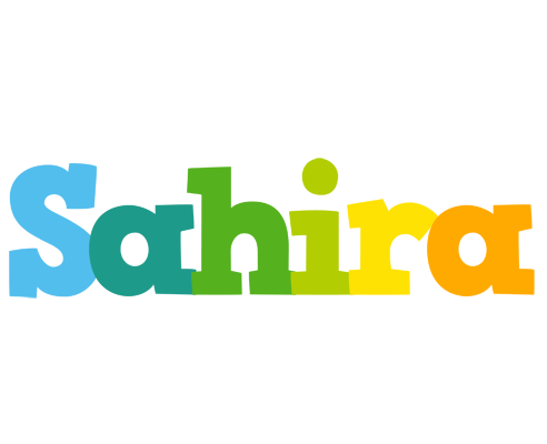 Sahira rainbows logo