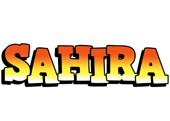 Sahira sunset logo