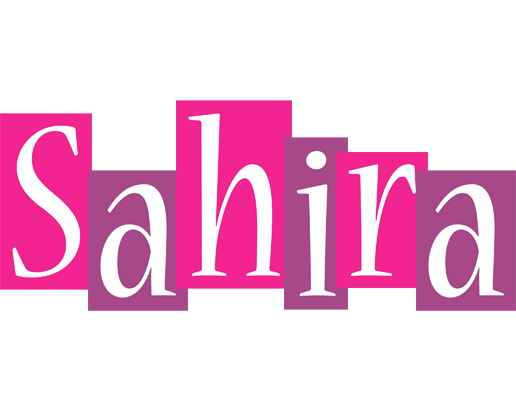 Sahira whine logo