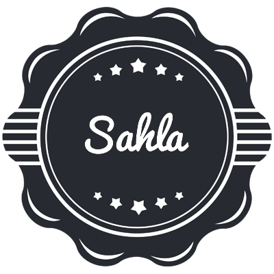Sahla badge logo