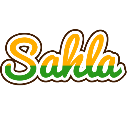 Sahla banana logo