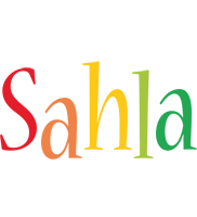 Sahla birthday logo