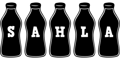 Sahla bottle logo