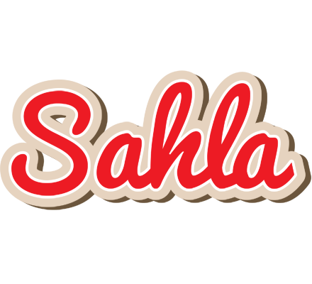 Sahla chocolate logo