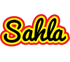 Sahla flaming logo