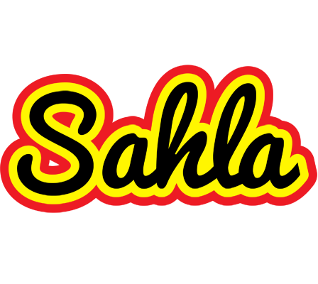 Sahla flaming logo