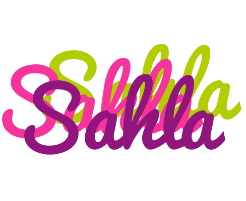 Sahla flowers logo