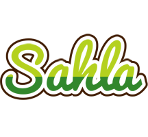 Sahla golfing logo