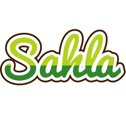 Sahla golfing logo