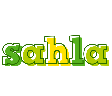 Sahla juice logo