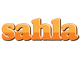 Sahla orange logo