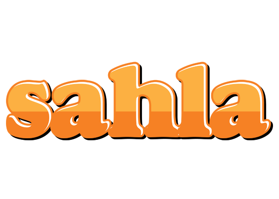 Sahla orange logo