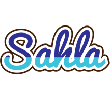 Sahla raining logo