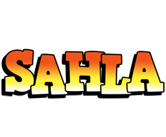 Sahla sunset logo