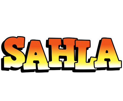 Sahla sunset logo