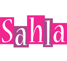 Sahla whine logo