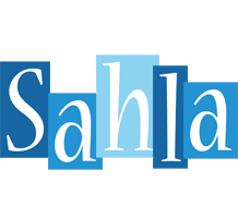 Sahla winter logo