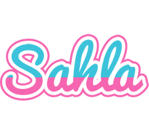 Sahla woman logo