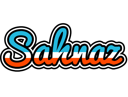 Sahnaz america logo
