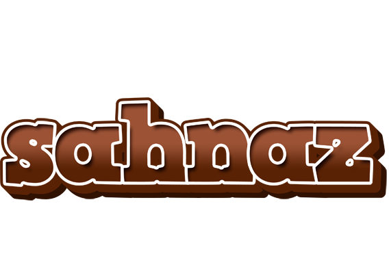 Sahnaz brownie logo