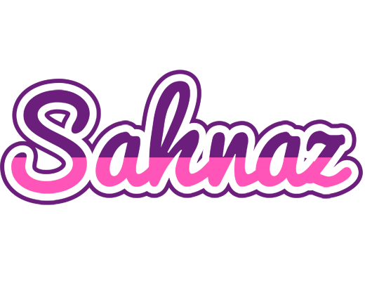 Sahnaz cheerful logo