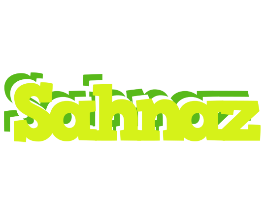 Sahnaz citrus logo