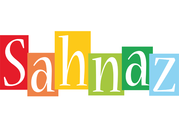 Sahnaz colors logo