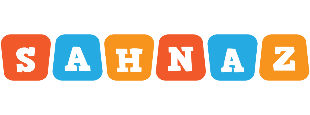 Sahnaz comics logo