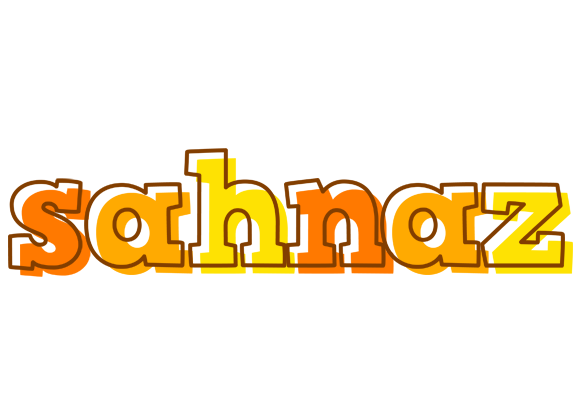 Sahnaz desert logo
