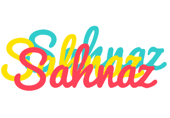 Sahnaz disco logo