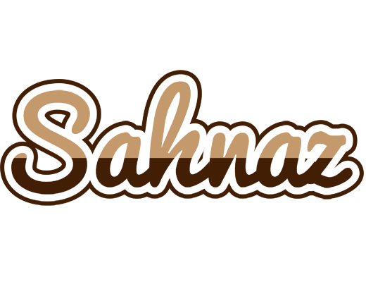 Sahnaz exclusive logo