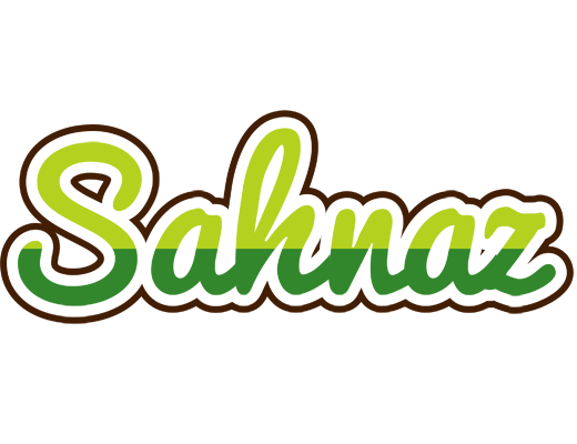 Sahnaz golfing logo