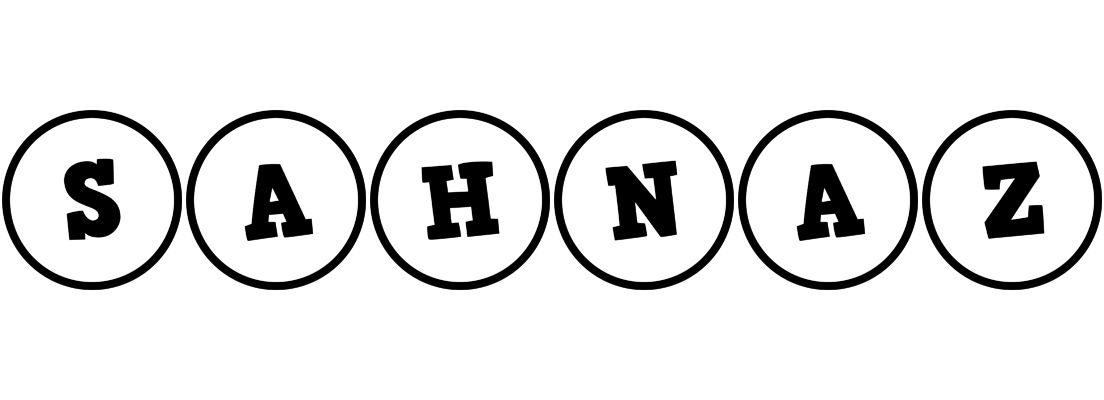 Sahnaz handy logo