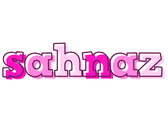 Sahnaz hello logo
