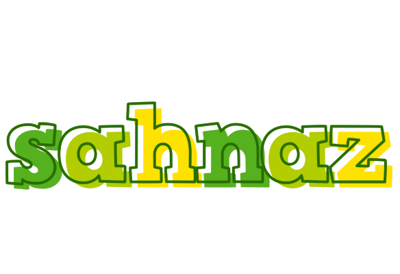 Sahnaz juice logo