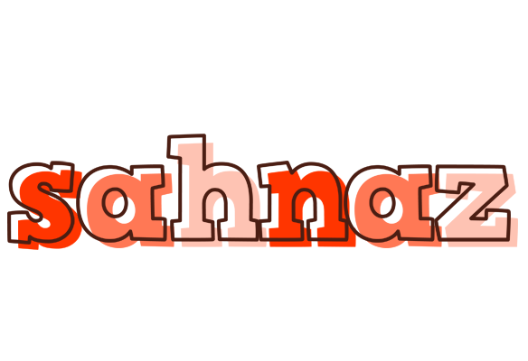 Sahnaz paint logo