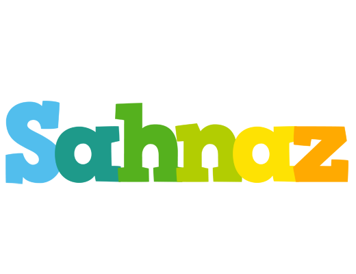 Sahnaz rainbows logo