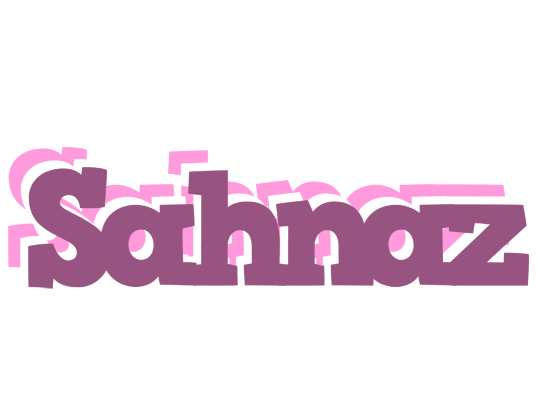 Sahnaz relaxing logo