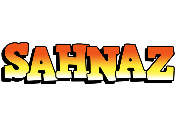 Sahnaz sunset logo