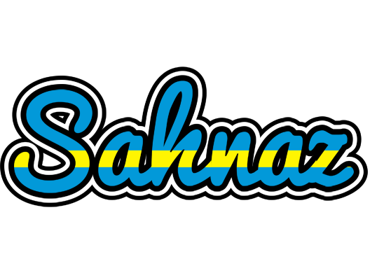 Sahnaz sweden logo