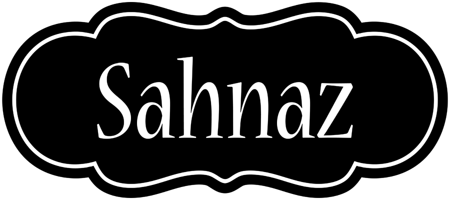 Sahnaz welcome logo